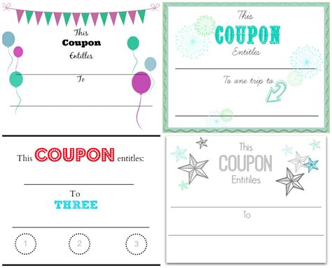 Coupons | Coupon template, Templates printable free, Free coupon template