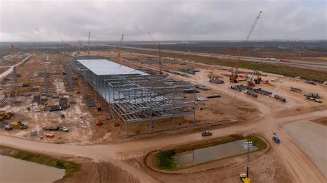 Tesla Gigafactory Austin Construction Update: Day 161 [VIDEO ...