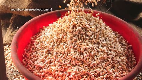 Rice Popcorn | How its Made | How to Make Popcorn Rice | Indian Street ...