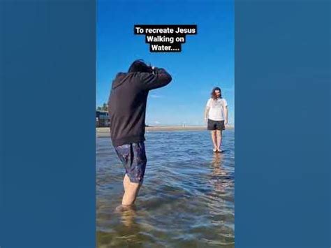 I recreated Jesus Walking on Water #photoshoot #photography # ...