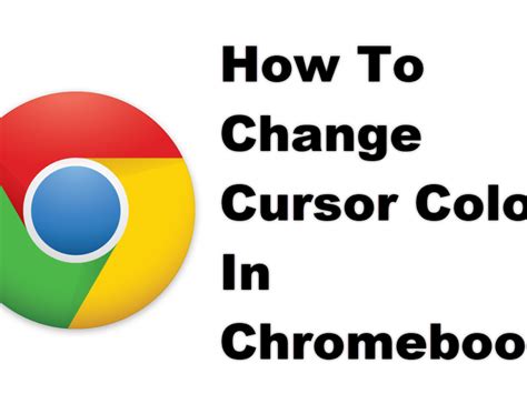 How to customize your cursor on chromebook - lasopaperks