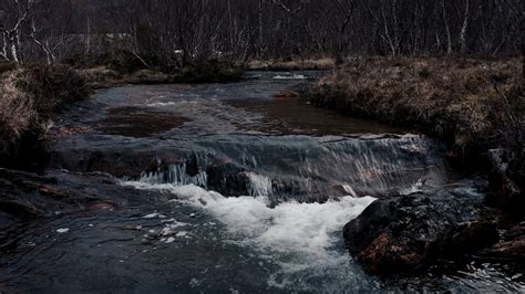 Sound recording of a small waterfall