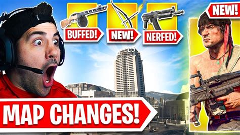 HUGE *NEW* Warzone Map Changes! 🤯 (NEW UPDATE) - YouTube