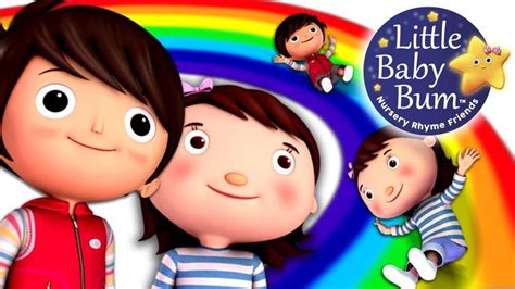 Rainbow Colors Song | Learn Colors of The Rainbow Song | Nursery Rhymes ... | Rainbow songs ...