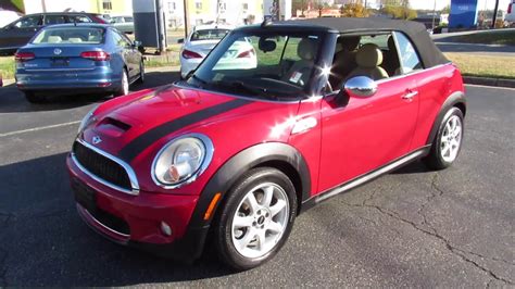 *SOLD* 2009 Mini Cooper S Convertible Walkaround, Start up, Tour and ...