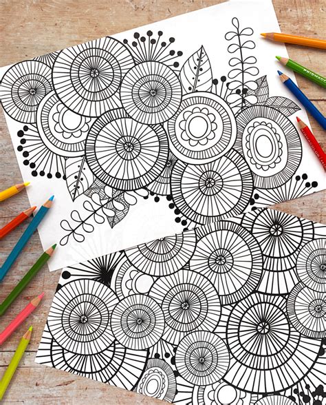 Coloriage : guide achat - top 3 - lequel choisir Coloriage Zentangle ...