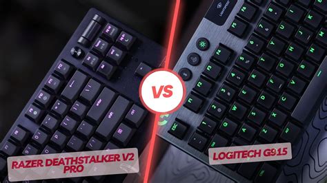 Razer DeathStalker V2 Pro TKL Vs Logitech G915 TKL