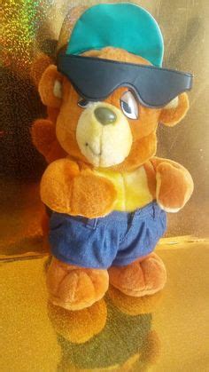 Vintage C Bear and Jamal Stuffed Plush Teddy Bear Funky Cartoon 90s Kid ...