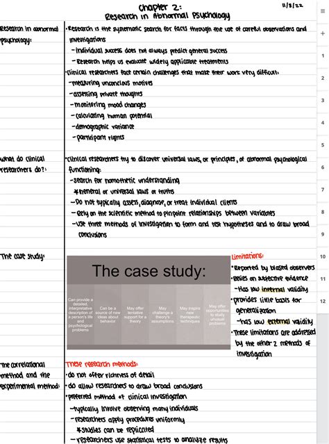 Research in Abnormal Psychology - Chapter 2 ####### 118 22 Research in AbnormalPsychology - Studocu