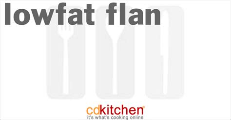 Lowfat Flan Recipe | CDKitchen.com