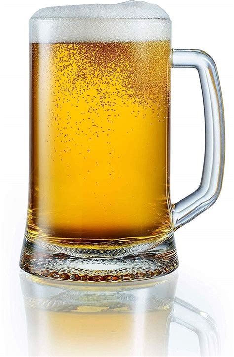 Clear Glass Skull Beer Mug for Your Home Bar, Set of 1, | ID: 3973440012