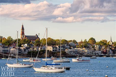 Fall in Marblehead Harbor - Marblehead, MA | Marblehead, Harbor, San francisco skyline