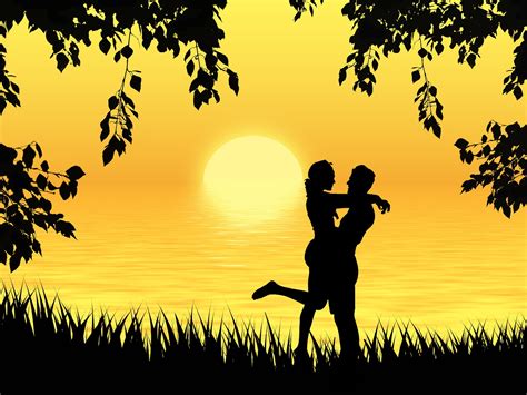 Sunset Scene Romantic - Free image on Pixabay