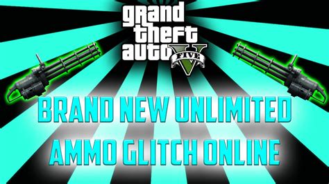 GTA 5 Online INFINITE Ammo Glitch - After Patch 1.26 (GTA V Unlimited Ammo) - YouTube