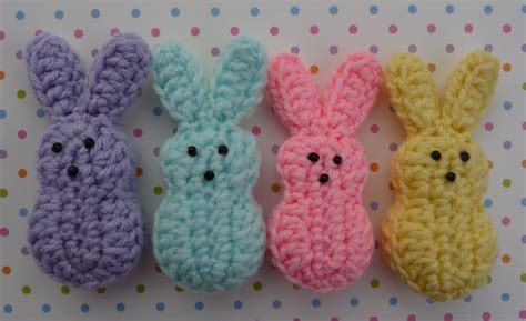 Easter Marshmallow Bunnies Free Crochet Pattern – AllCrafts Free Crafts Update