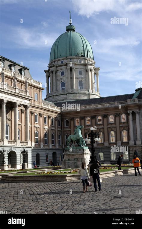 Inside Buda Castle, Budapest Stock Photo - Alamy