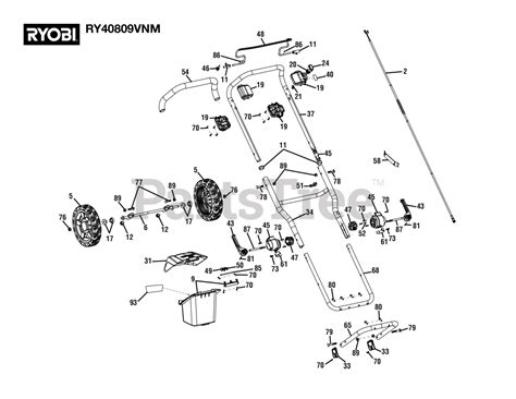 Ryobi RY 40809 VNM (108957001) - Ryobi 40V Brushless Snow Blower, Rev 02 (2022-01) General ...