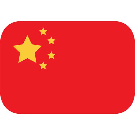 China flag emoji clipart. Free download transparent .PNG | Creazilla