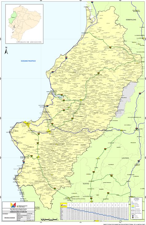 Manabi Ecuador Mapa