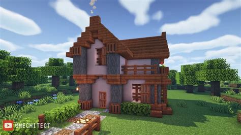 Savanna/Acacia House Minecraft Map