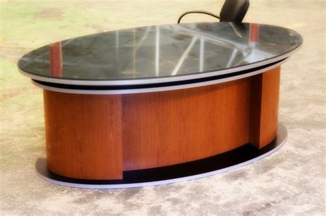 News Desk | Desk, Tv set design, Coffee table