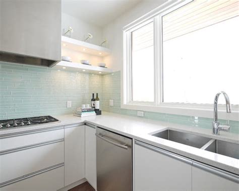 Sea Glass Tile Backsplash | Houzz