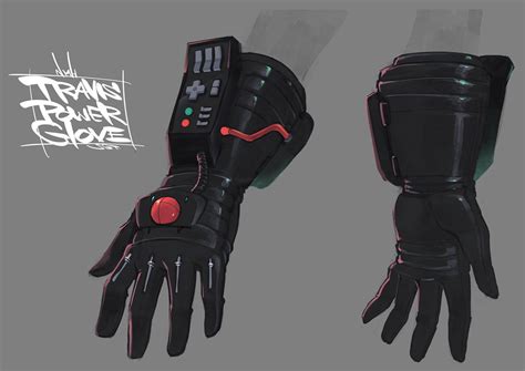 Travis' Power Glove Art - Travis Strikes Again: No More Heroes Art Gallery