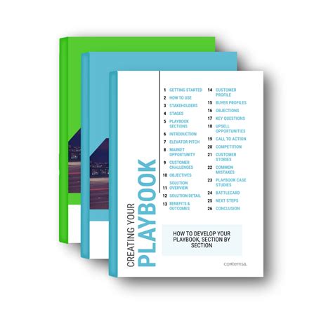 Sales Playbook Template | Contemsa