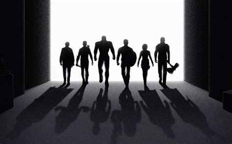 Superhero Silhouette Wallpapers - Wallpaper Cave