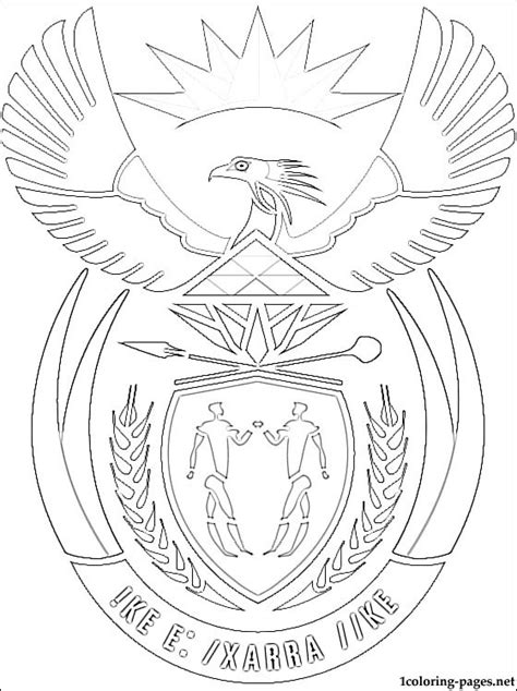 Coat Of Arms Coloring Page at GetDrawings | Free download