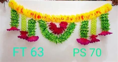 Multicolor Beads Decorative Designer Toran - Flower Toran for Decoration at Rs 70/piece in Ambala