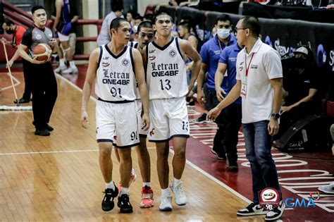 Letran ends elimination round at top spot with dominant win vs Mapua ...