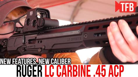 Ruger Reintroduces the LC Carbine in .45 ACP! - YouTube