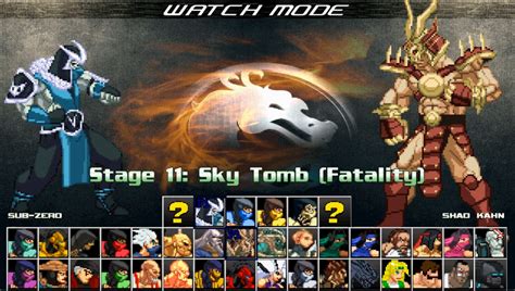 Mortal kombat 2 mugen characters - ifygasw