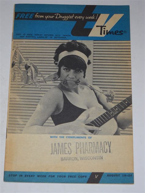 1968 Jo Anne Worley Laugh-in TV Times Guide Photo Cover Series - Etsy