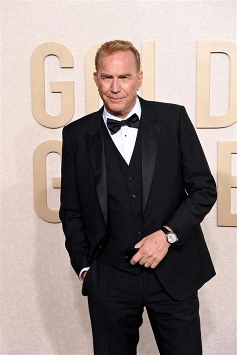 Golden Globes Kevin Costner 2024 - Amity Beverie