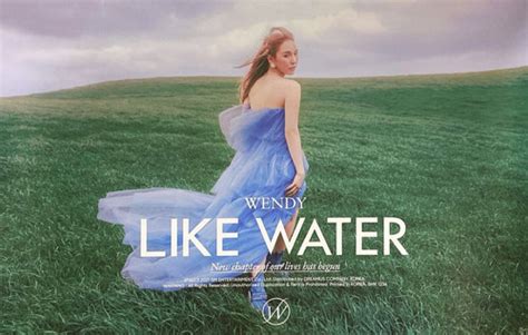 Wendy (Red Velvet) - Official Poster - Like Water (Ver 2 - #6) | KPOP 1004