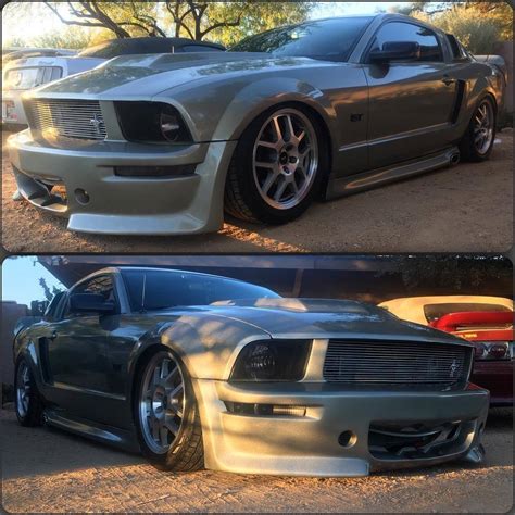 KBD Body Kits Eleanor Style Polyurethane Front Bumper Fits Ford Mustang ...