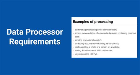 GDPR Data Processor Requirements - TermsFeed