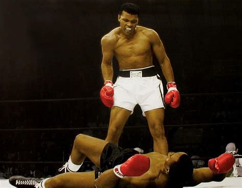 GET UP!!!!, muhammad ali, fighting, sonny liston, shirtless, boxing, boxing gloves, HD wallpaper ...