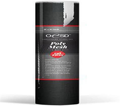 Amazon.com: OESD Polymesh Cut-Away Stabilizer Black 10" x 10 Yard Roll