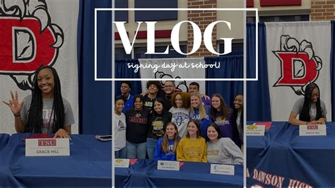 | Highschool Signing day Vlog | Glenda Dawson high school | Itsgracieee4 - YouTube