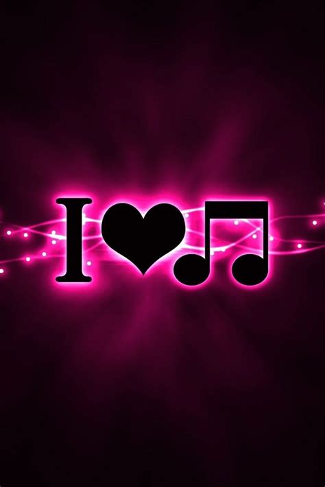 Always love music! Cute Wallpaper For Phone, Music Wallpaper, Heart Wallpaper, Disney Wallpaper ...