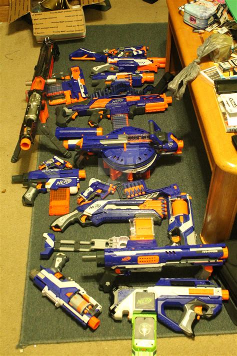 Nerf Gun Collection by FantasyTwilight on DeviantArt