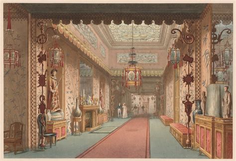 The Corridor, Royal Pavilion, Brighton, c.1820 | Works of Art | RA ...