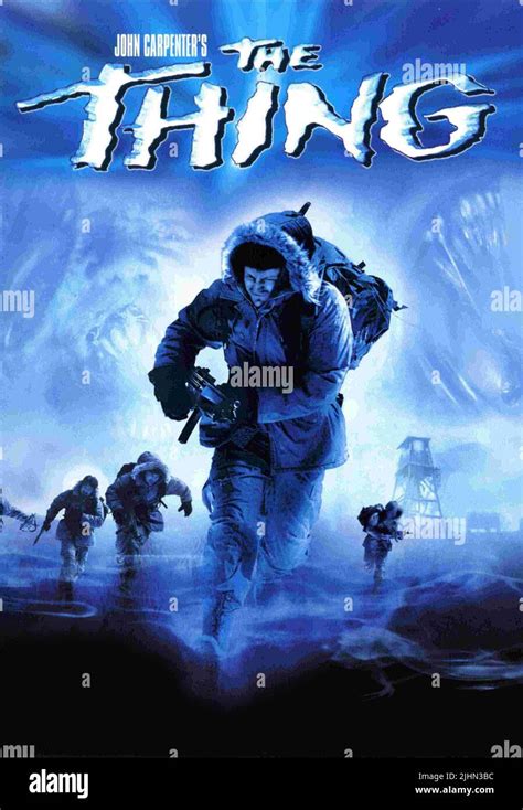 MOVIE POSTER, THE THING, 1982 Stock Photo - Alamy