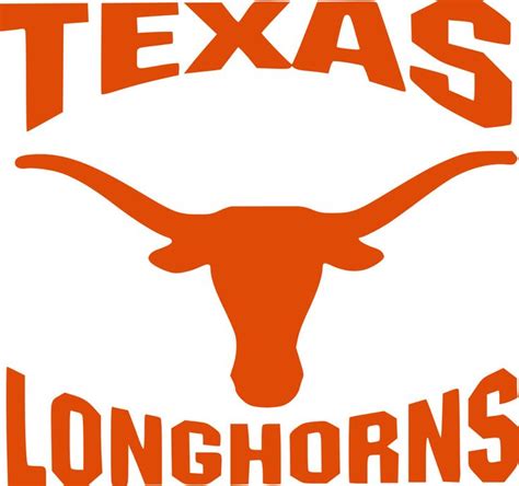 University of Texas Longhorns Vinyl Decal | Texas longhorns, Longhorns ...