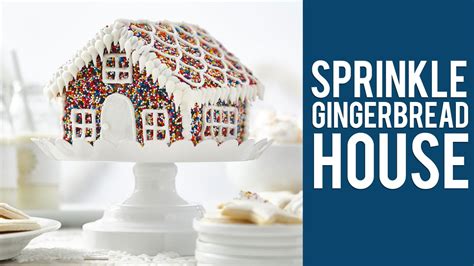 How to Make a Sprinkle Gingerbread House - YouTube