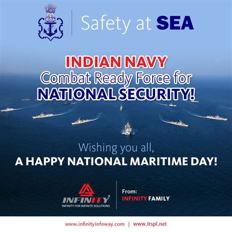 Wishing you all a Happy National Maritime Day from Infinity Infoway. | National maritime day ...