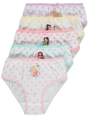 Panties Clothing & Accessories Disney Girls Princess Underwear Pack of 5